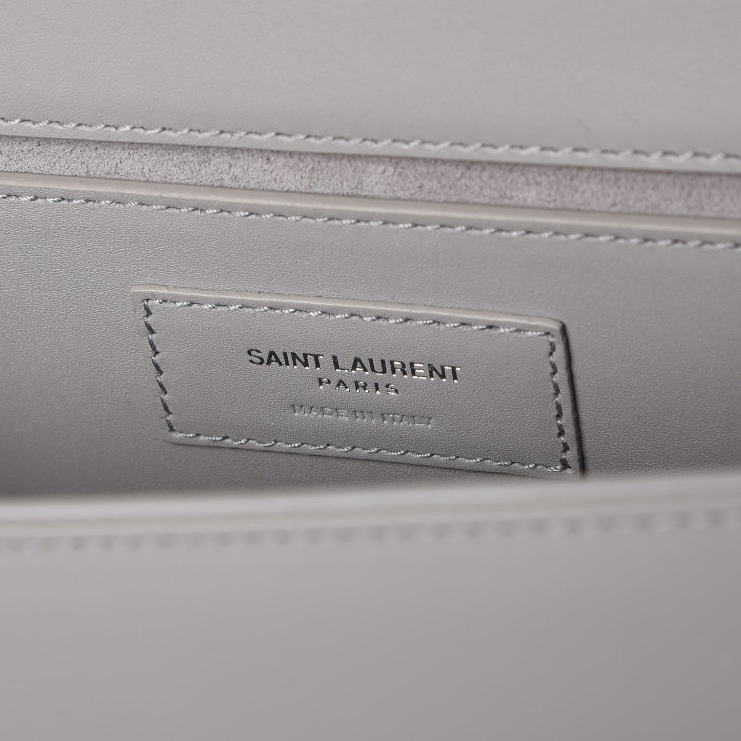 Calfskin Classic Monogram Tassel Clutch Souris
