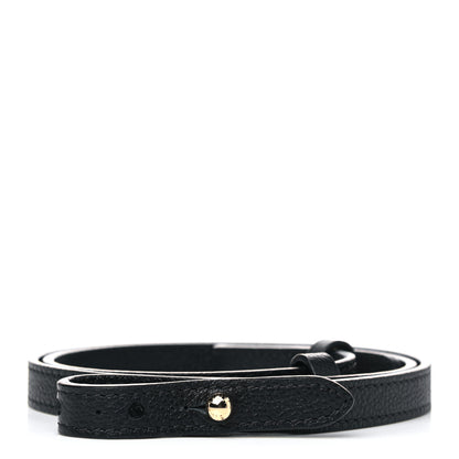 Louis Vuitton Calfskin Popincourt MM Shoulder Strap Black 1 of 3