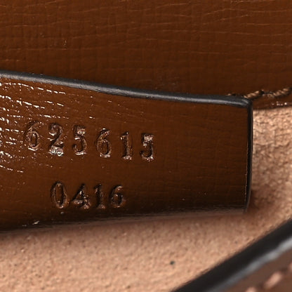 Gucci GG Supreme Monogram Mini Horsebit 1955 Crossbody Bag Beige Brown Sugar 7 of 9