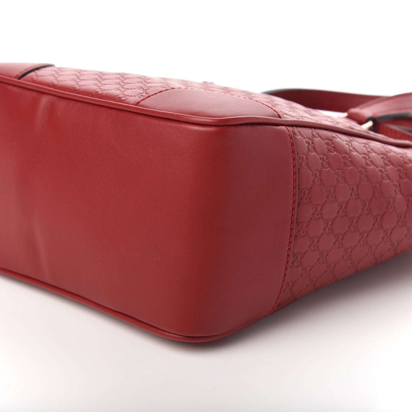 Microguccissima Small Bree Tote Red