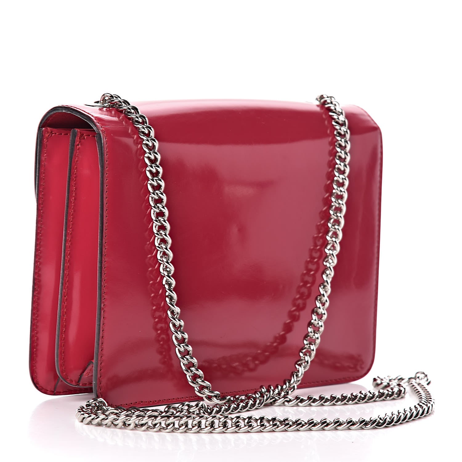 Gucci Shade Lux Calfskin Small Interlocking G Shoulder Bag Petunia 3 of 15