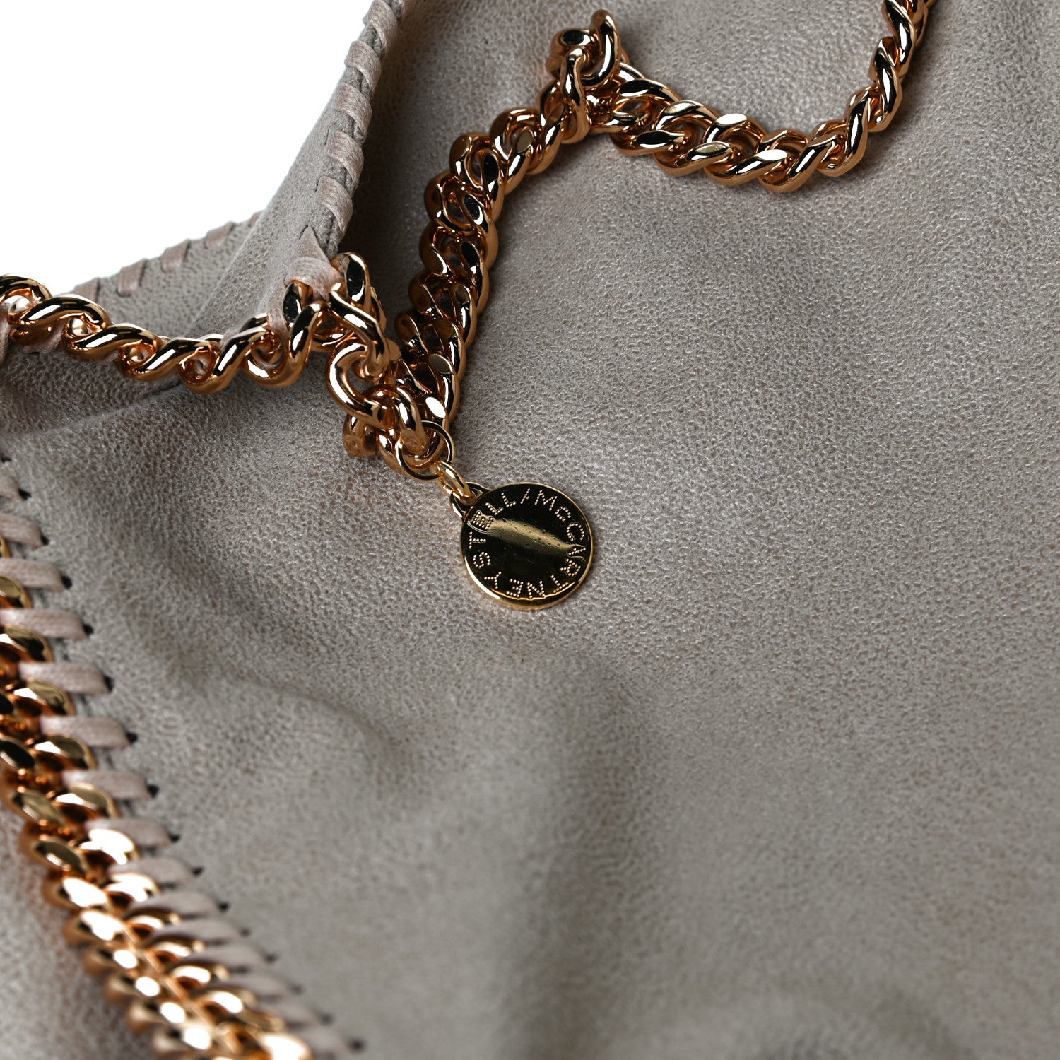 Stella McCartney Mini Falabella Fold Over Tote Clotted Cream 17 of 17