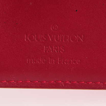 Louis Vuitton Vernis French Purse Wallet Pomme D'Amour 7 of 8