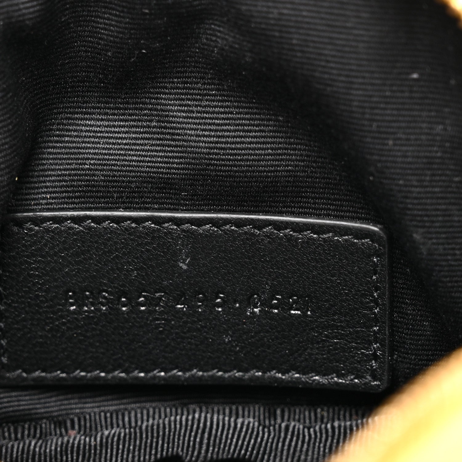 Saint Laurent Grain De Poudre Matelasse Monogram Baby Lou Camera Bag Light Chartreuse 7 of 13