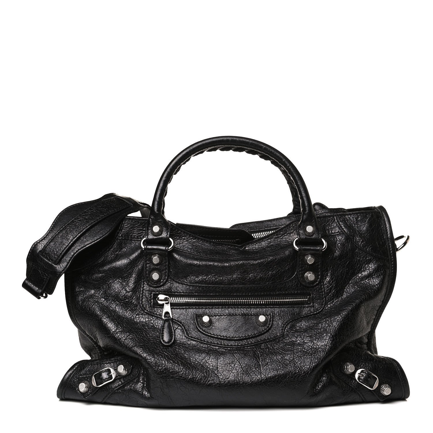 Balenciaga Agneau Giant 12 Silver Hardware City Black 1 of 12