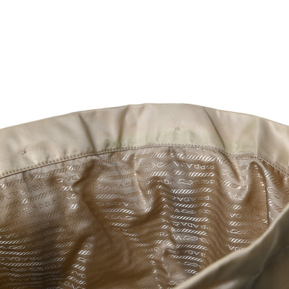 Prada Tessuto Nylon Logo Tote Lino 16 of 17
