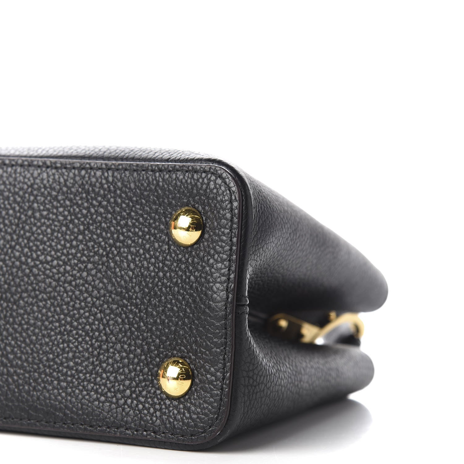 Louis Vuitton Taurillon Capucines PM Black 8 of 13