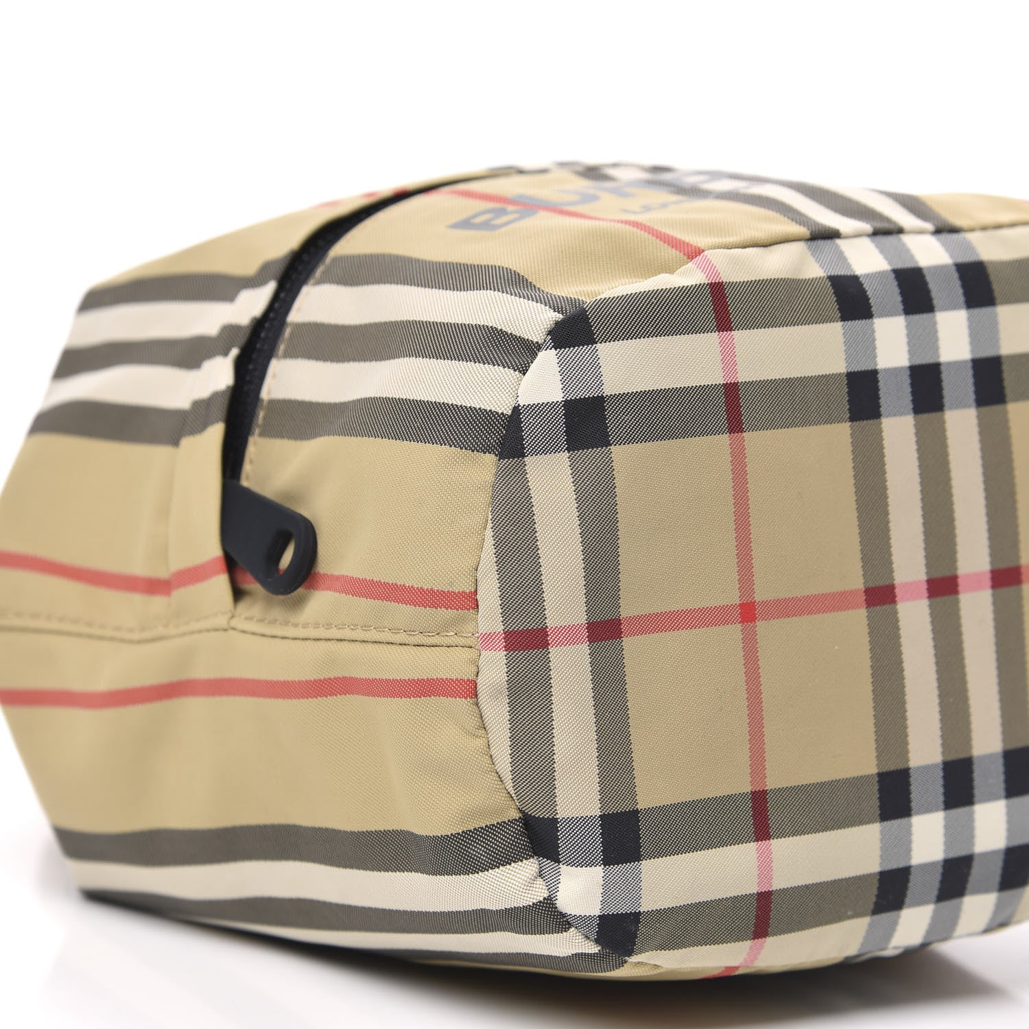 Burberry Econyl Icon Stripe Phoebe Drawcord Pouch Archive Beige 8 of 9