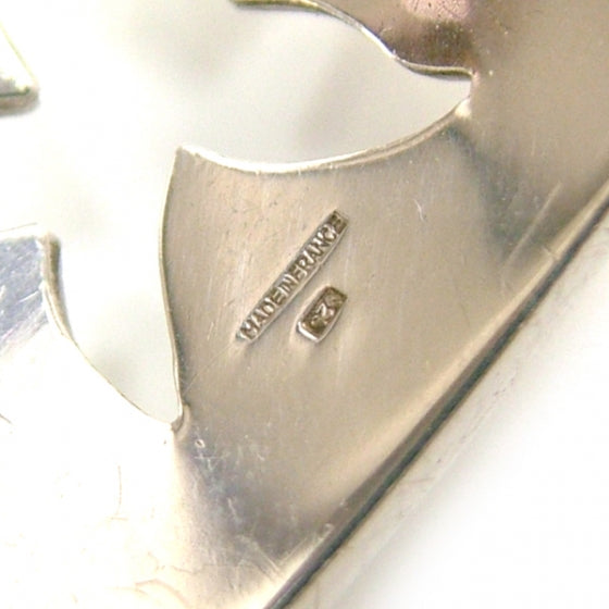 Hermes Silver Wide Cuff Sea Life 6 of 7