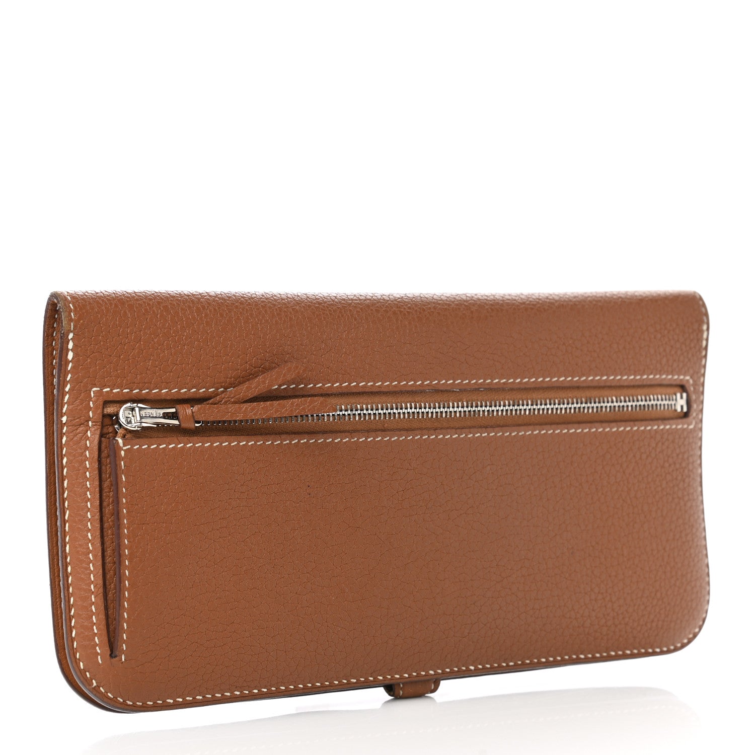 Hermes Togo Dogon Recto Verso Wallet Gold 3 of 7