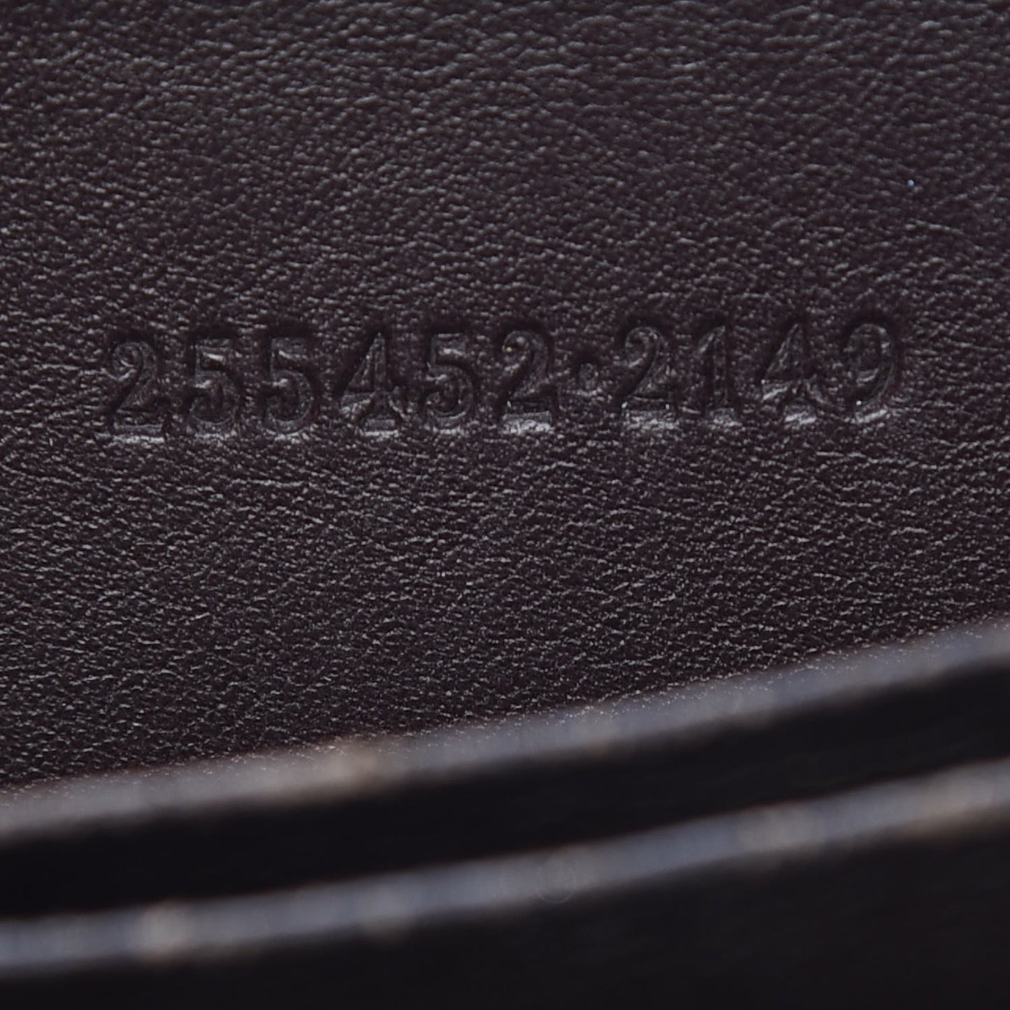 Monogram Zip Around Card Case Brown