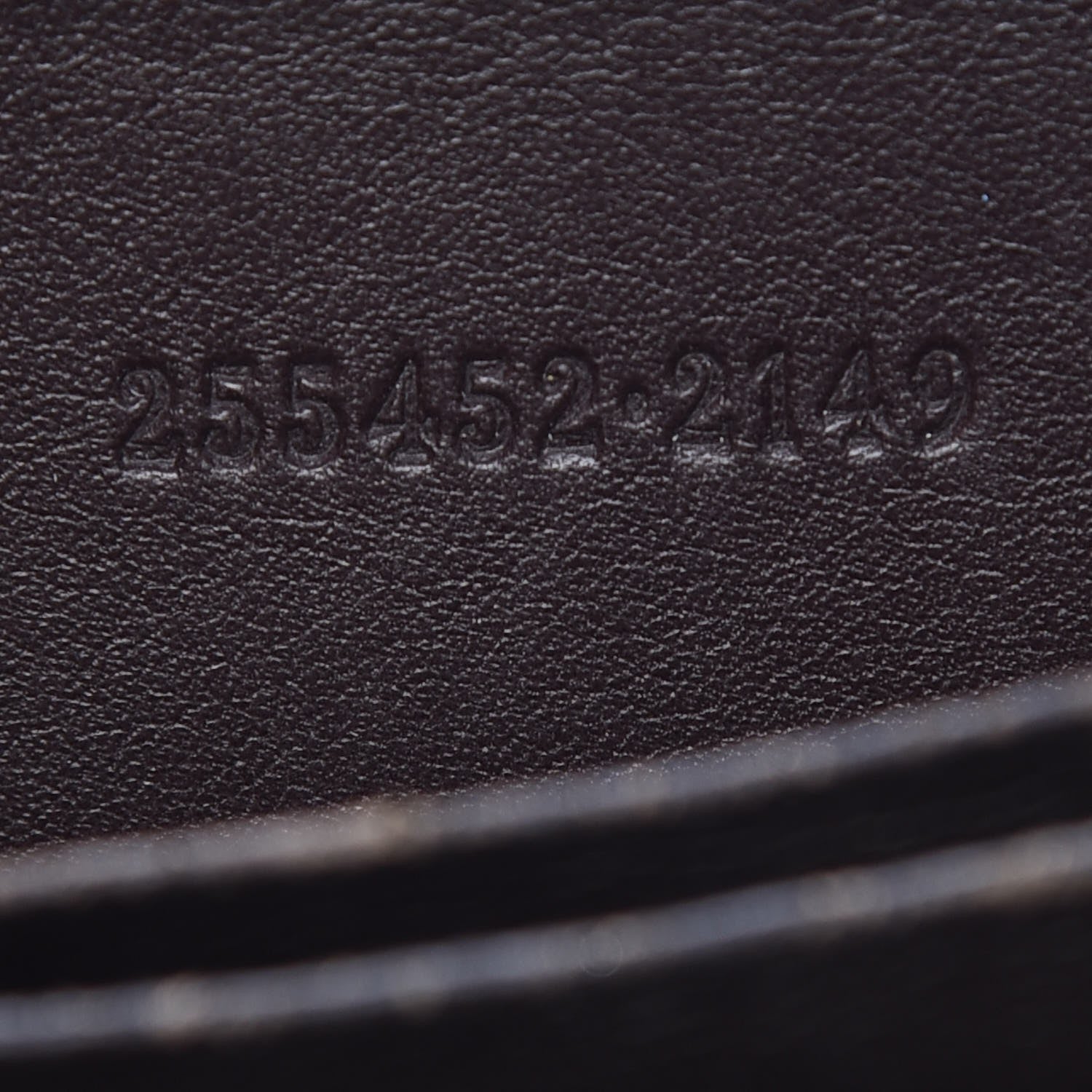 Gucci Monogram Zip Around Card Case Brown 7 of 11