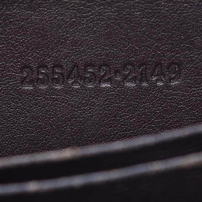Gucci Monogram Zip Around Card Case Brown 7 of 11
