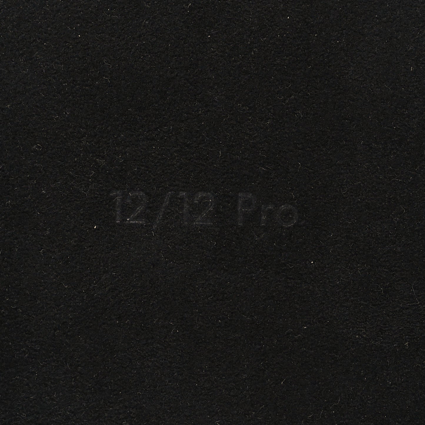 Monogram iPhone 12/12 Pro Bumper Black