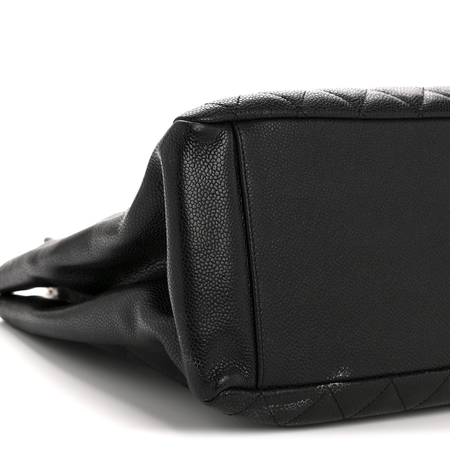 Chanel Caviar Quilted Grand Shopping Tote GST Black 9 of 14