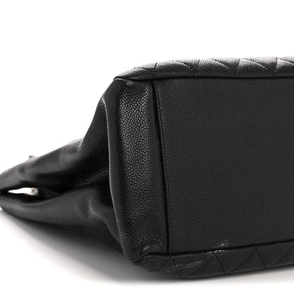 Chanel Caviar Quilted Grand Shopping Tote GST Black 9 of 14