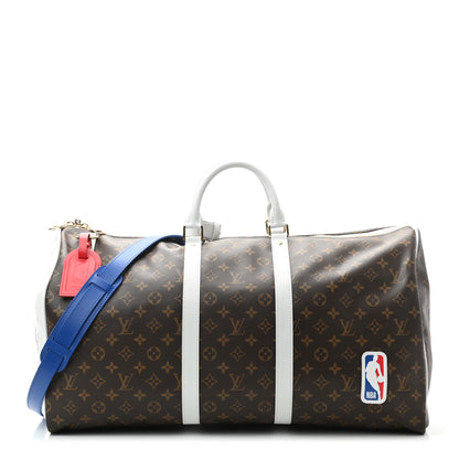 Louis Vuitton X NBA Monogram Keepall 55 1 of 12