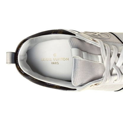 Louis Vuitton Calfskin Monogram Run Away Sneakers 40 White 6 of 10
