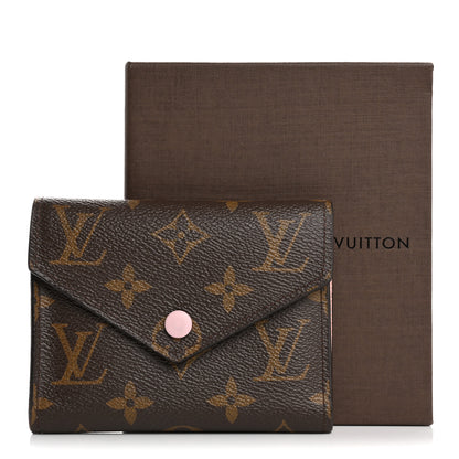 Louis Vuitton Monogram Victorine Wallet Rose Ballerine 13 of 13