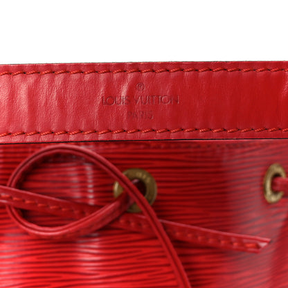 Louis Vuitton Epi Petit Noe Castillan Red 6 of 13