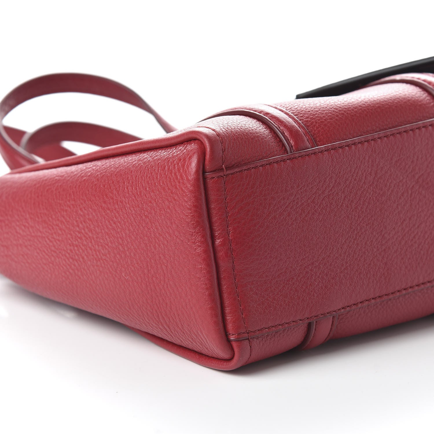 Marc Jacobs Grained Calfskin The Tag 21 Tote Cranberry 6 of 9
