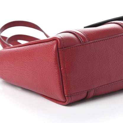 Marc Jacobs Grained Calfskin The Tag 21 Tote Cranberry 6 of 9