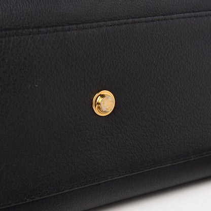 Louis Vuitton Calfskin Monogram On My Side Black 2 of 29