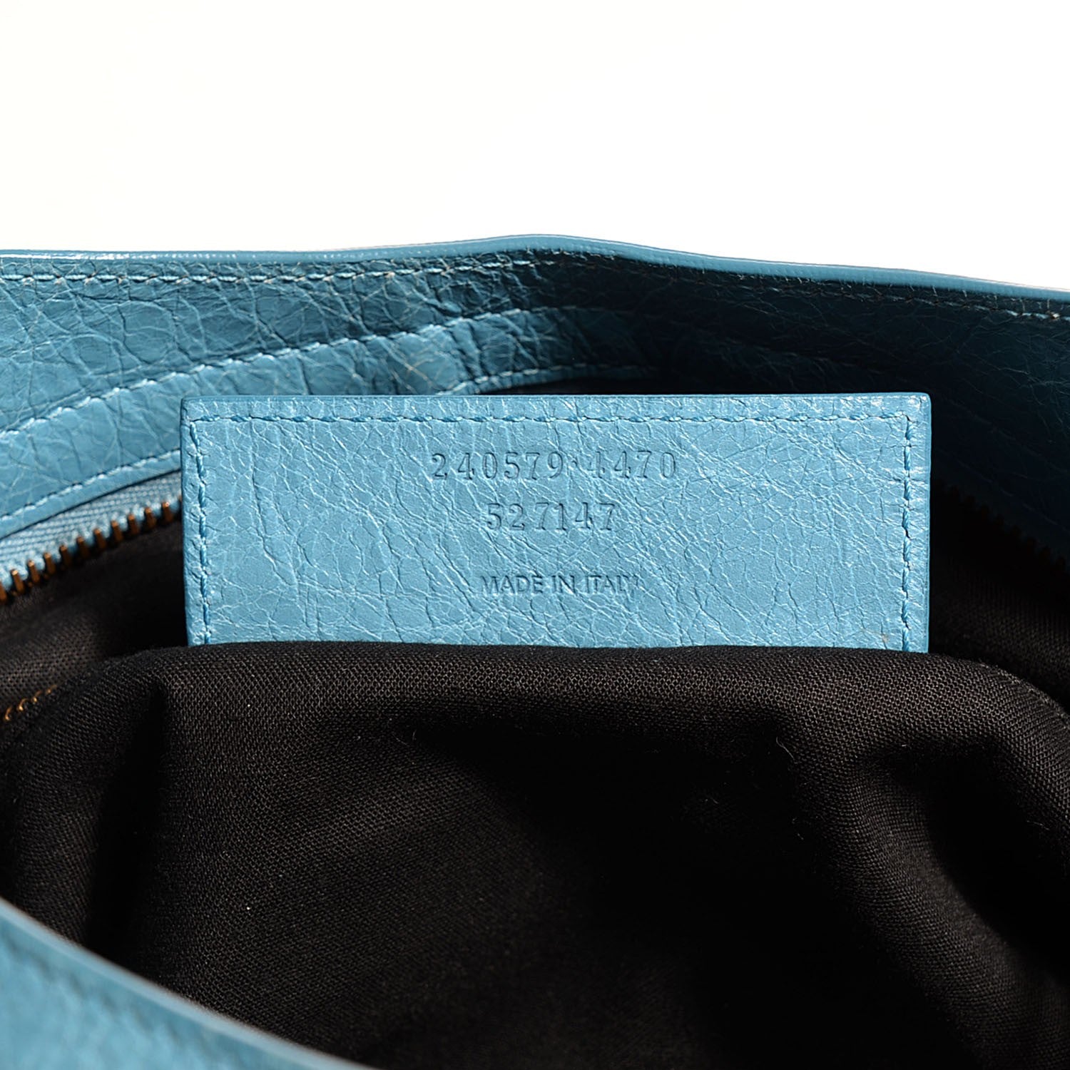 Balenciaga Agneau Classic Hardware Town Bleu Indigo 7 of 12