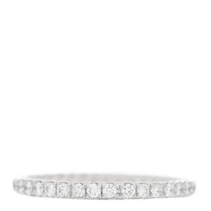 David Yurman Platinum Diamond 2.2mm Eden Eternity Wedding Band Ring 49 5 4 of 5