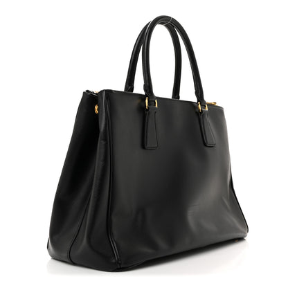Prada Saffiano Lux Large Galleria Double Zip Tote Black 3 of 13