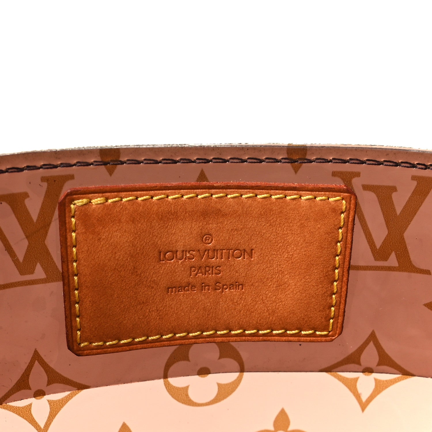 Louis Vuitton Vinyl Cabas Ambre PM 6 of 8