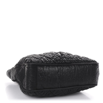 Chanel Crinkled Coated Canvas Le Marais Large Tote Black 4 of 14