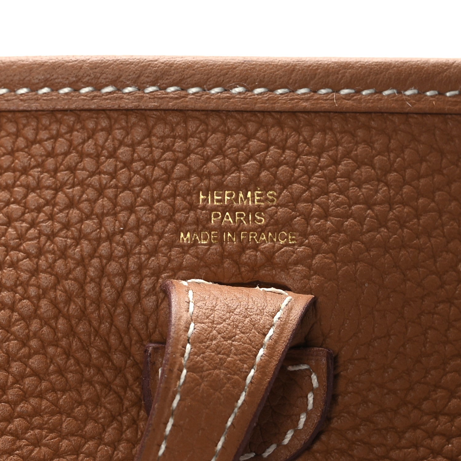 Hermes Taurillon Maurice Evelyne TPM Gold 6 of 10