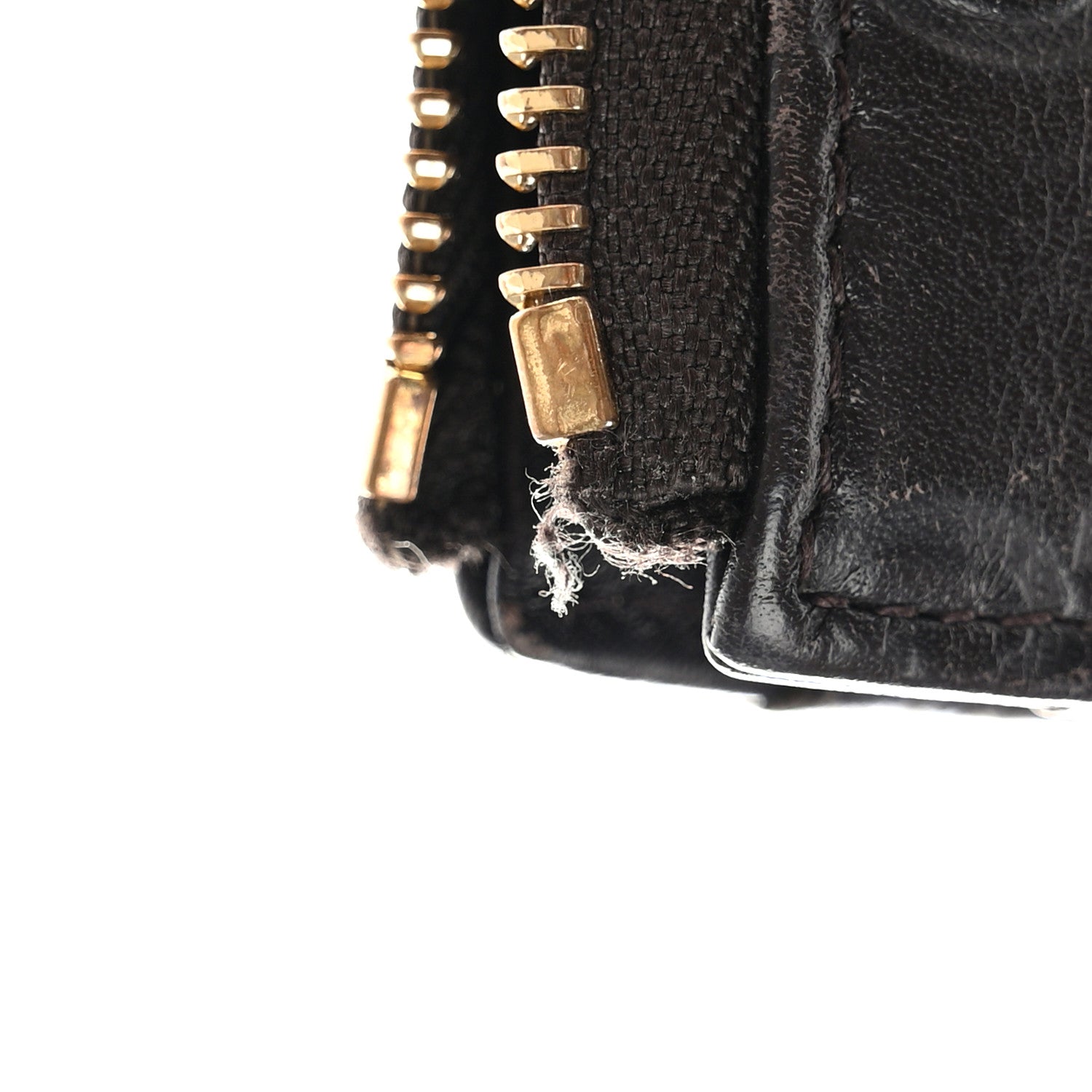 Gucci Guccissima Vitello Tender Donna Long Wallet Testa di Moro 8 of 13