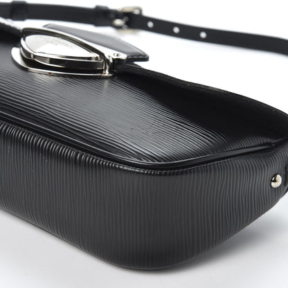 Louis Vuitton Epi Montaigne Clutch Black 6 of 9