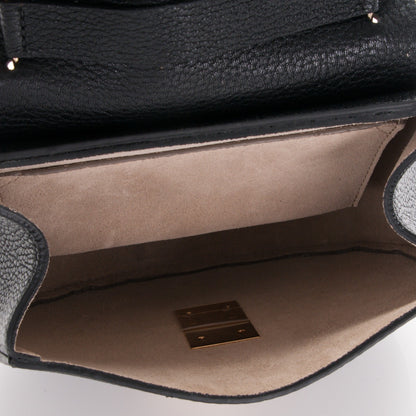 Chloe Grained Lambskin Mini Drew Shoulder Bag Black 5 of 7