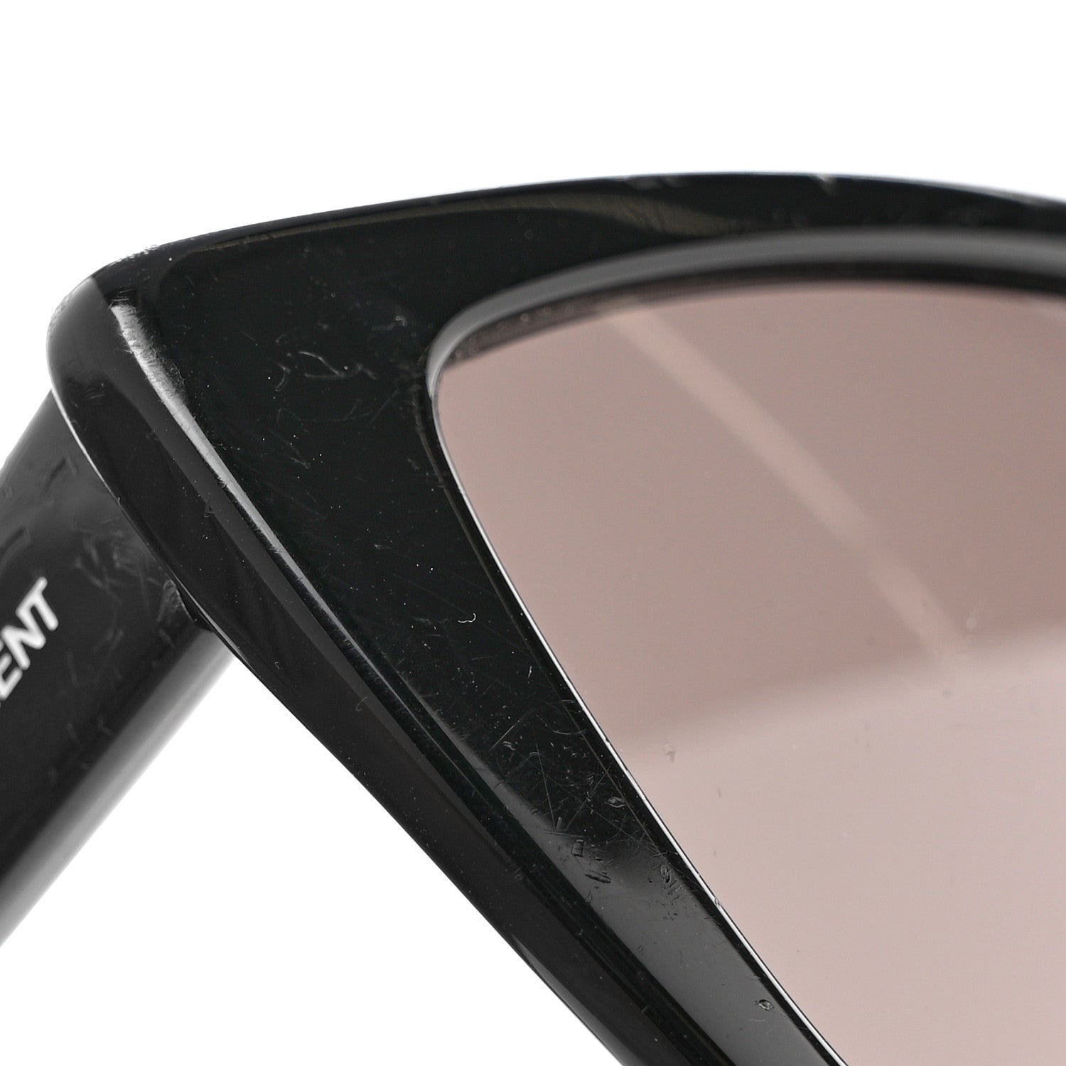 Saint Laurent Acetate Mica Cat Eye Sunglasses SL 276 Black 9 of 9