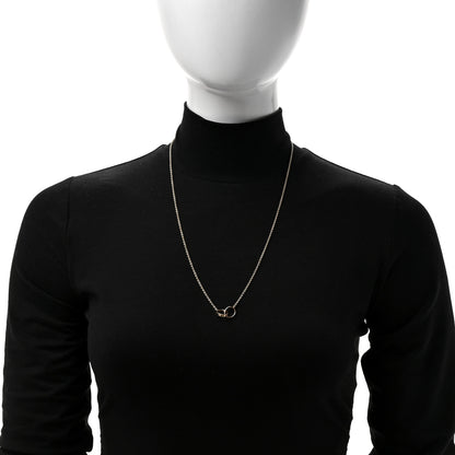 Cartier 18K Yellow Gold Interlocking LOVE Necklace 2 of 5