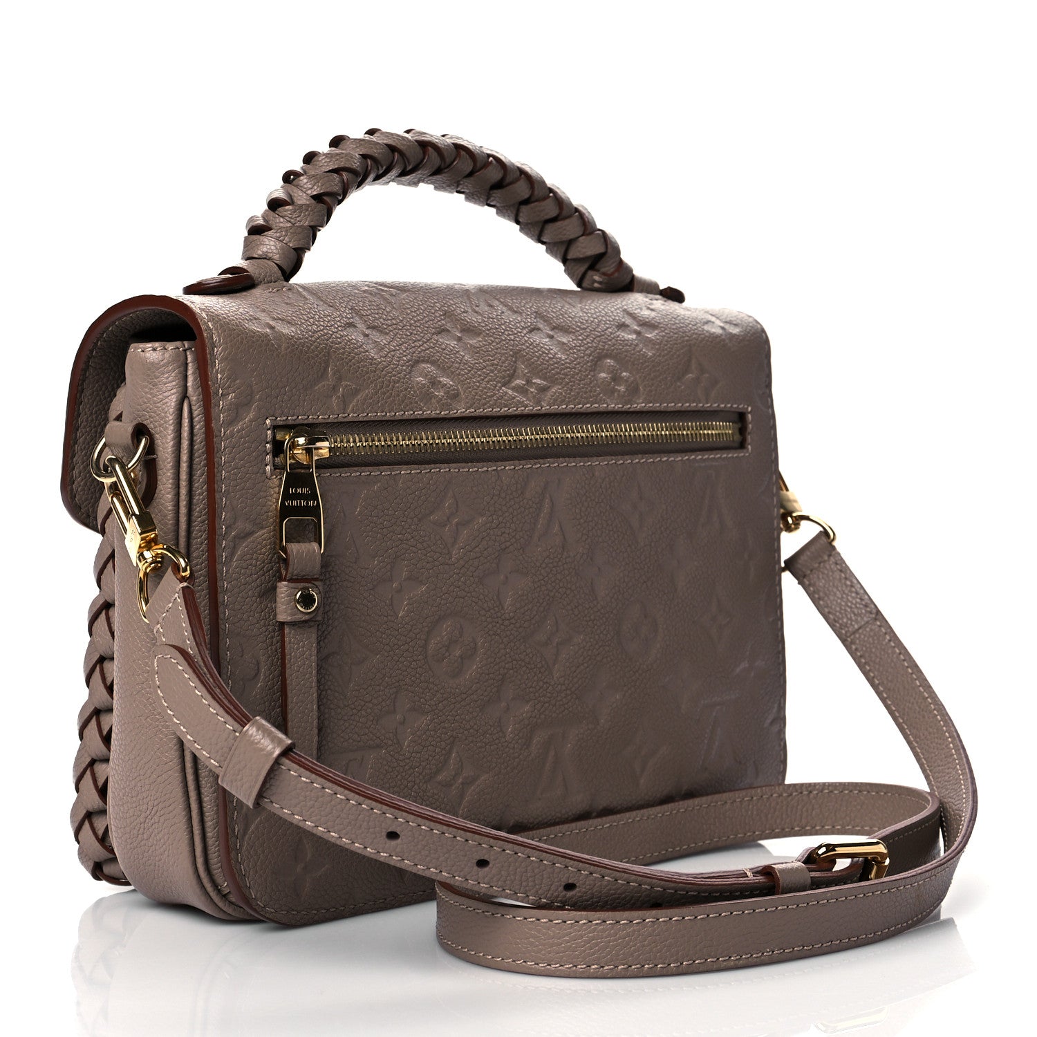 Louis Vuitton Empreinte Braided Pochette Metis Vison 3 of 10
