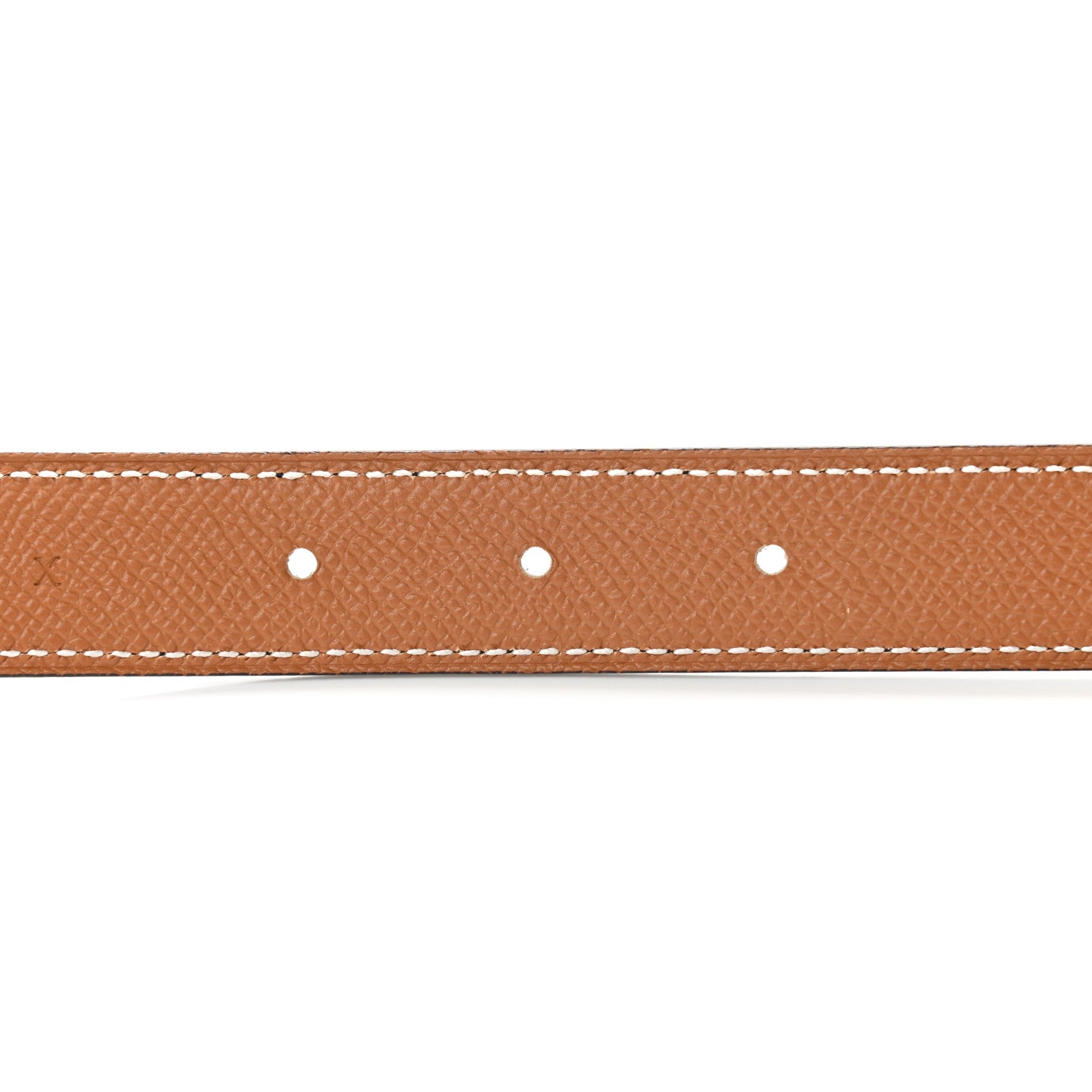 Hermes Swift Epsom 24mm Mini Belt 85 Black Gold 7 of 8