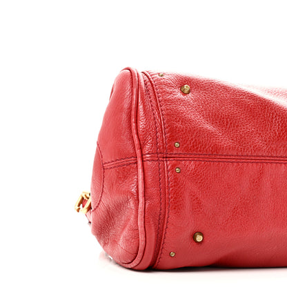 Chloe Calfskin Medium Paddington Satchel Red 8 of 9