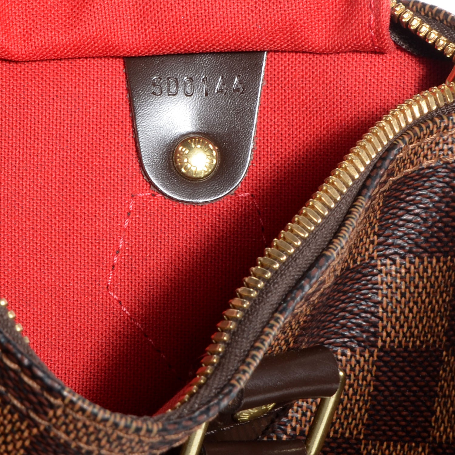 Louis Vuitton Damier Ebene Speedy Bandouliere 25 7 of 7