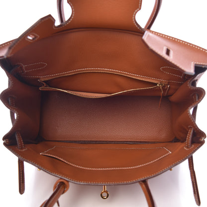 Hermes Taurillon Clemence Birkin 30 Etrusque 13 of 37