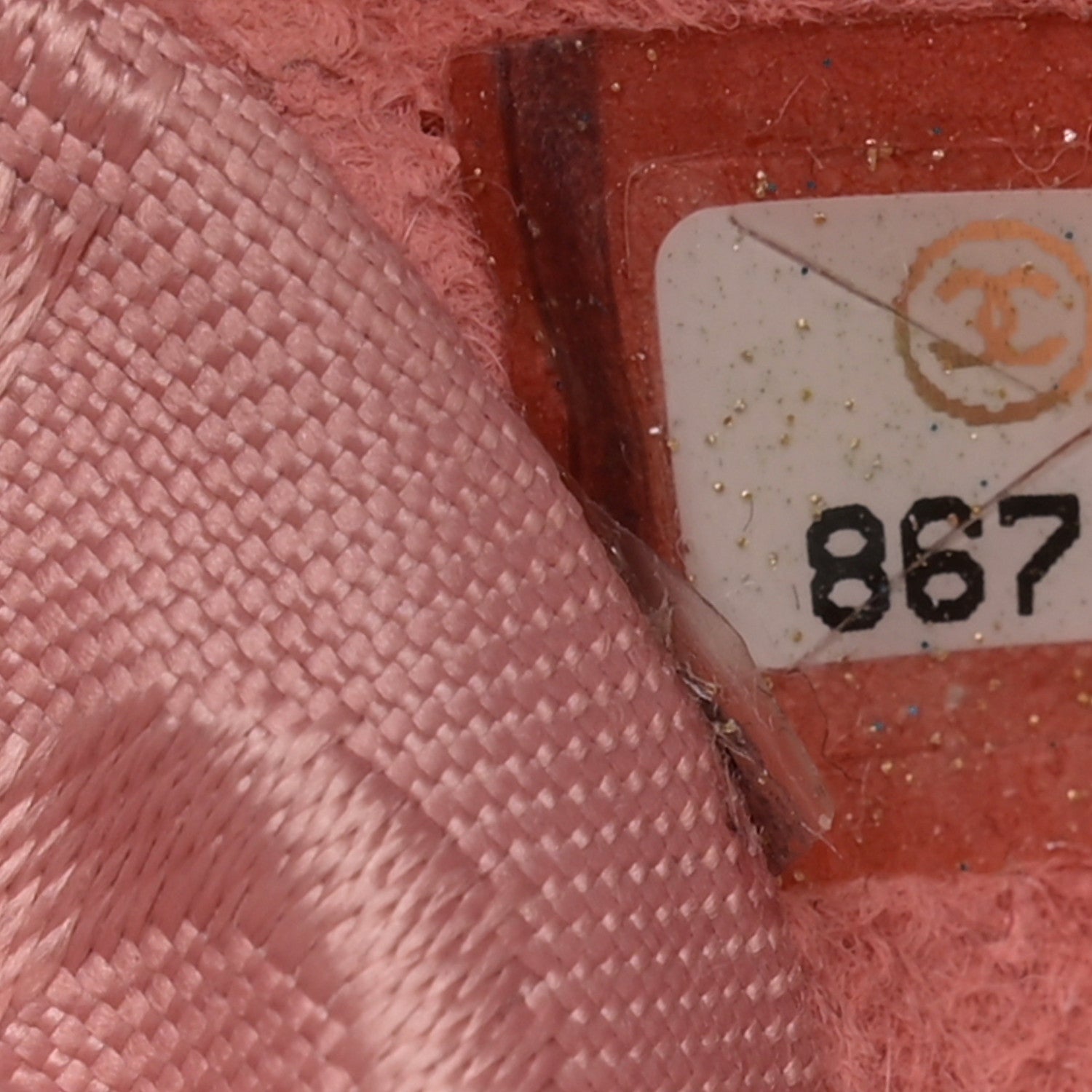 Chanel Patent Calfskin Camellia Embossed Flap Pochette Pink 7 of 13