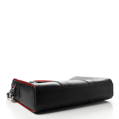 Christian Louboutin Calfskin Streetwall Briefcase Black 4 of 10