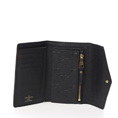 Louis Vuitton Empreinte Compact Curieuse Wallet Black 5 of 8