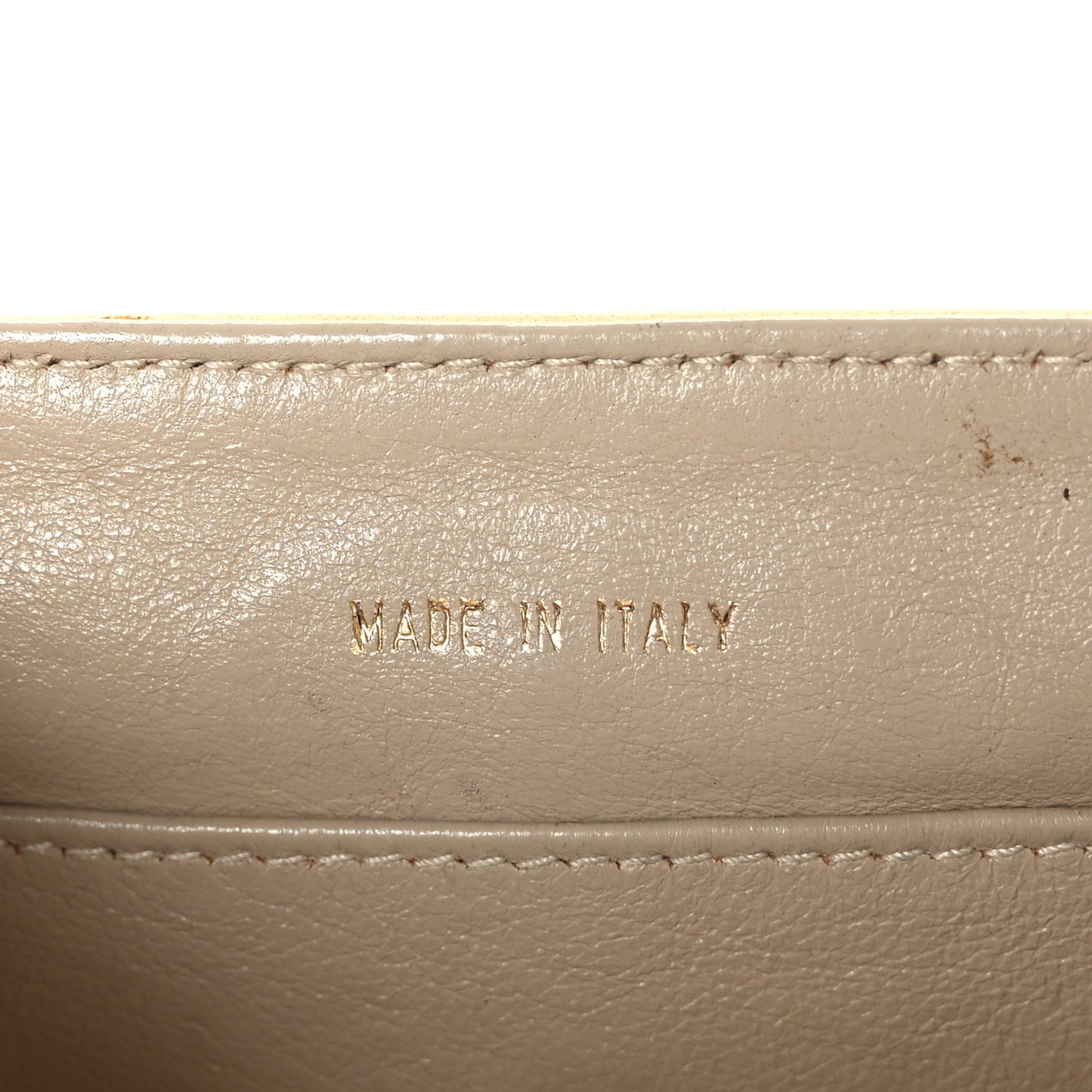 Lambskin Small Kelly Flap Bag Light Beige