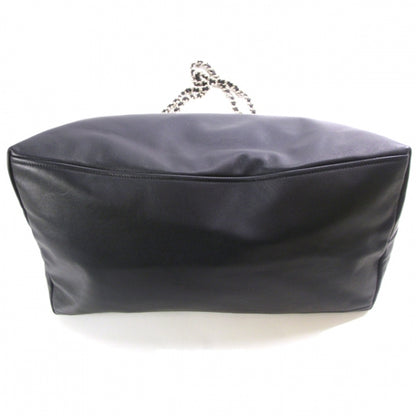 Prada Soft Calf Chain Tote Baltico 4 of 11