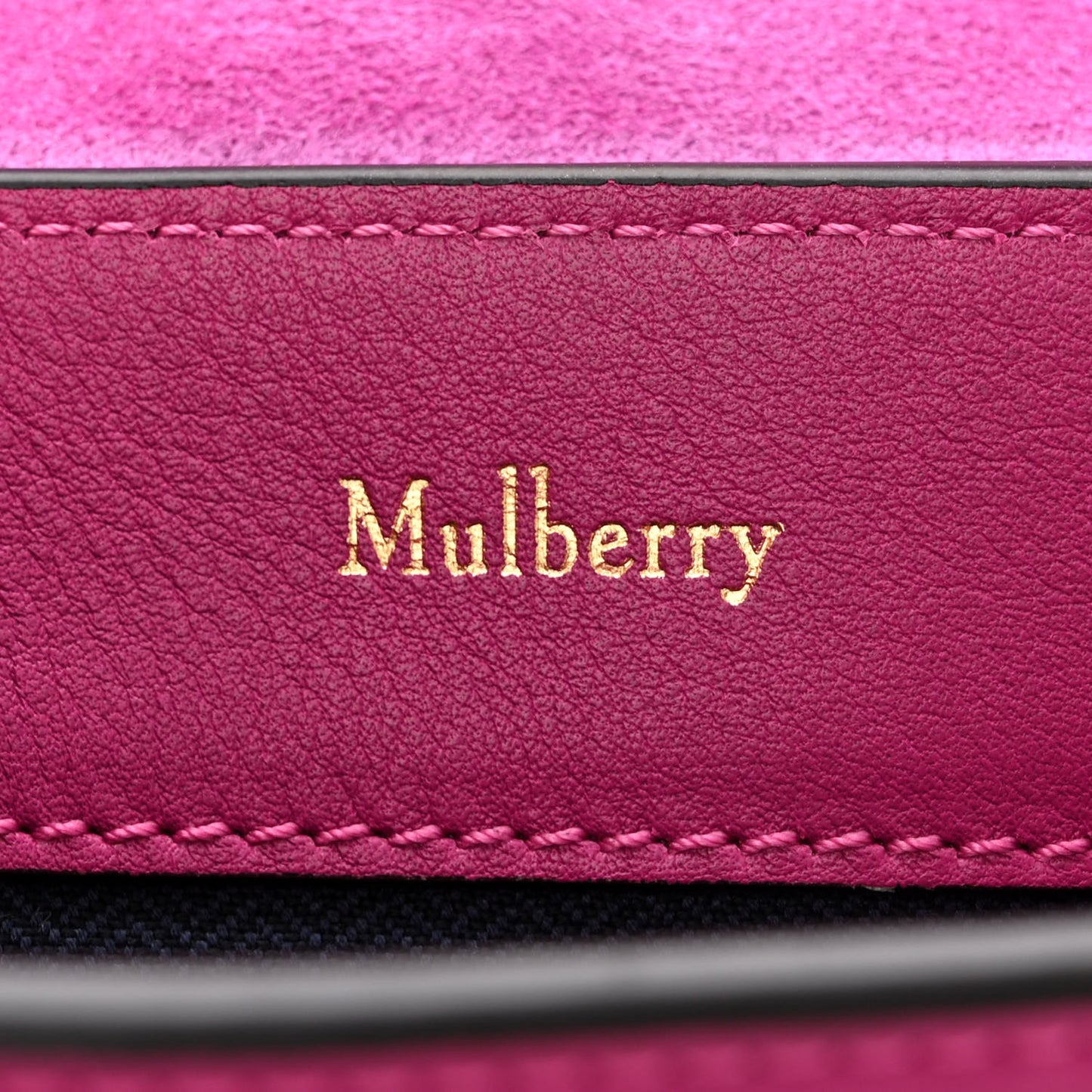 Small Classic Grain Calfskin Micro Seaton Pink