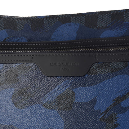 Louis Vuitton Damier Cobalt Camouflage Hunter Messenger Blue 7 of 9